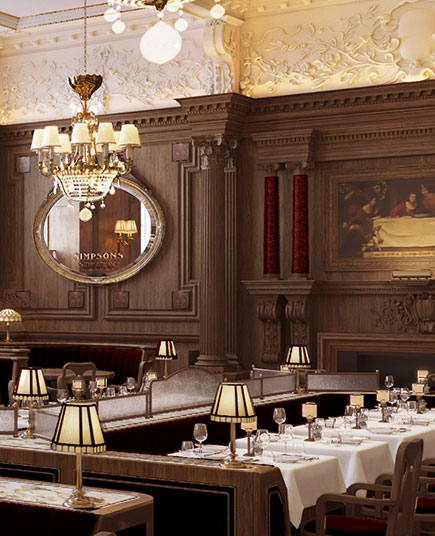 Leather booth detail